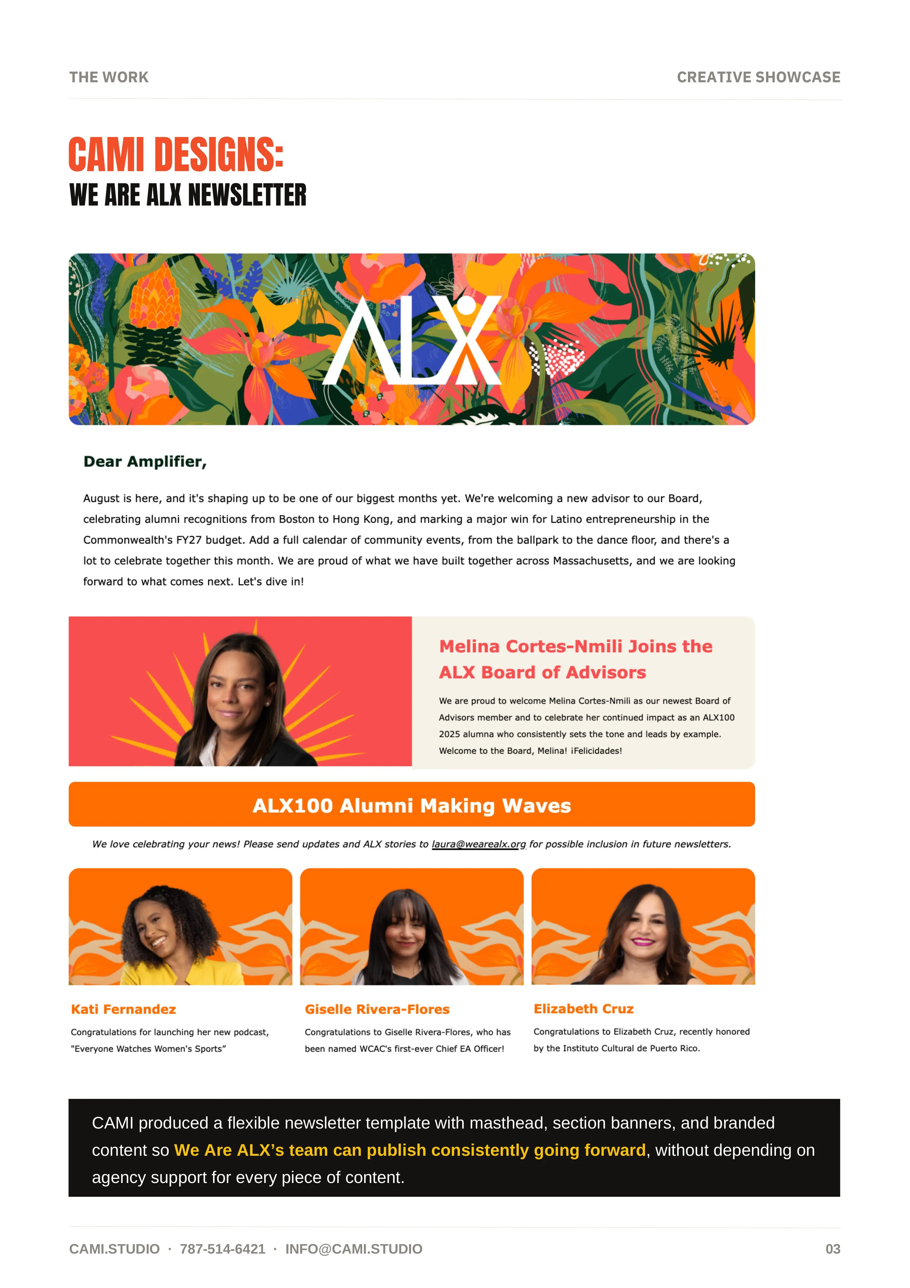 We Are ALX: We Are ALX newsletter